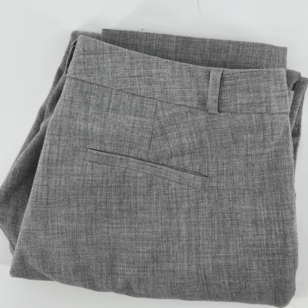 Banana Republic Ryan Curvy Fit Gray Dress Pants Womens 6 Stretch Slim Trousers